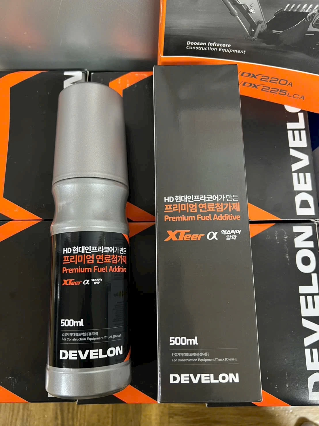 Dung dịch xúc rửa kim phun nhiên liệu chính hãng Develon (Doosan)